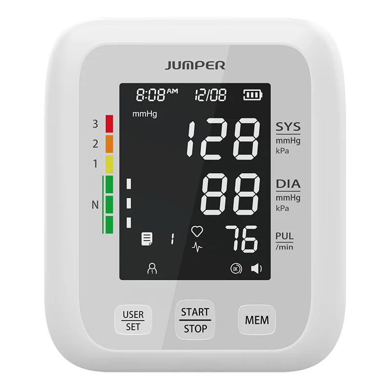 JPD-HA100 Negative Display Screen Blood Pressure Monitor – Bild 2